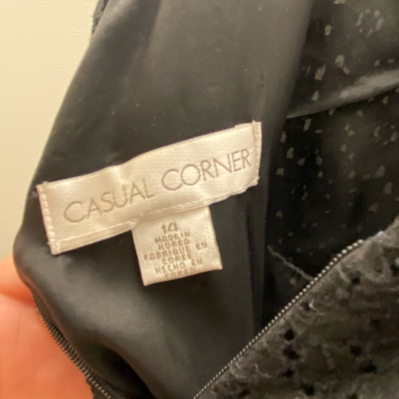 2 piece set, the perfect little black eyelet dress & NWT matching jacket - Picture 5 of 14